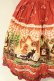 画像3: BABY,THE STARS SHINE BRIGHT / My little red riding hood柄ドットリボンジャンパースカート  えんじ O-26-02-06-057-BA-OP-OW-OS (3)