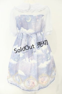 画像4: Angelic Pretty / Dreamy Luna ラプンツェルワンピース  ブルー×パープル O-26-02-06-060-AP-OP-OW-OS