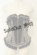Ozz oneste / はしごレースコルセット  ブラック O-26-02-06-009-OO-TO-OW-OS