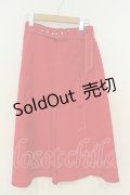 LEBECCA boutique / 色恋沙汰のフレアスカート F アカ O-26-02-06-002-EL-SK-OW-OS