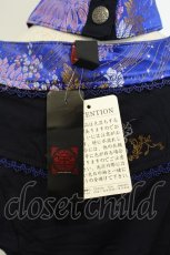 画像4: Ozz oneste / チャイナジャガードオフショルプルオーバー  ネイビー O-26-02-06-014-OO-TO-OW-OS (4)