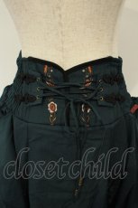 画像3: Ozz oneste / チャイナ刺繍スカート  グリーン O-26-02-06-015-OO-SK-OW-OS (3)