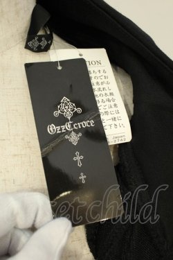 画像2: Ozz Croce / フード付きレースアップシュラグ  ブラック O-26-02-06-029-OO-TO-OW-OS