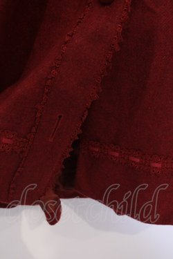 画像2: Innocent World / リボンフードマント  ワイン O-26-02-07-003-IW-CO-OW-OS