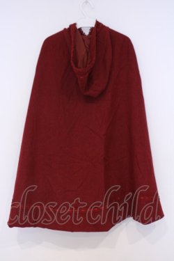 画像3: Innocent World / リボンフードマント  ワイン O-26-02-07-003-IW-CO-OW-OS