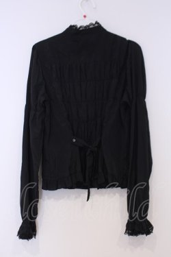 画像3: metamorphose / Tailor'sブラウス  クロ O-26-02-07-005-ME-BL-OW-OS