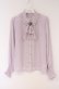 画像1: axes femme / レースジャボ付ハイネックブラウス  ラベンダー O-26-02-07-1005-AX-BL-IG-OS (1)
