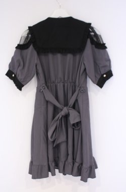 画像3: Amavel / Blooming Frill ワンピース F グレー O-26-02-07-1010-CA-OP-OW-OS