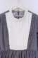 画像2: 海外ロリータ / ヨークタックワンピース 2XL グレー×シロ O-26-02-07-1013-LO-OP-IG-OS (2)