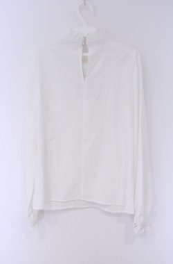 画像3: Lily Merry / スタンドネックブラウス M シロ O-26-02-07-1014-LO-BL-YM-OS