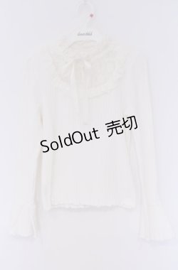 画像1: Secret Honey / デコルテレーステレコトップス 0 シロ O-26-02-07-1015-CA-TO-YM-OS