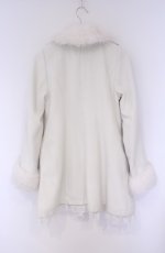 画像3: Lily Merry / ファー付きリボンコート M シロ O-26-02-07-1022-LO-CO-YM-ZTC014 (3)