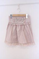 Lily Merry / ハートボタンスカパン M ピンク O-26-02-07-1026-LO-PA-YM-OS