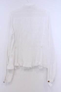 画像4: metamorphose / スワンレースブラウス  シロ O-26-02-07-008-ME-BL-OW-OS