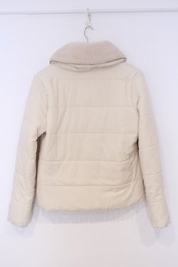 画像3: axes femme / ショート中綿コート M アイボリー O-26-02-07-013-AX-CO-IG-OS