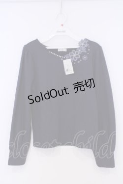 画像1: axes femme / アシンメトリーデザインプルオーバー M パープル O-26-02-07-024-AX-TO-IG-OS