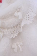 画像3: BABY,THE STARS SHINE BRIGHT / Ribbon Princessファーケープ  シロ O-26-02-09-024-BA-JA-YM-OS (3)