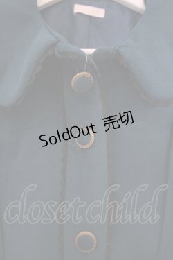 画像2: Chalmiere / フリルケープコート M グリーン O-26-02-09-026-0-CO-OW-OS