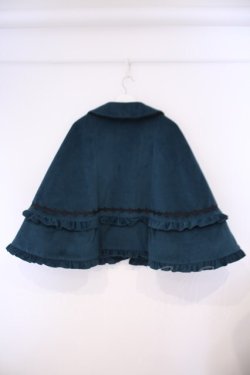 画像4: Chalmiere / フリルケープコート M グリーン O-26-02-09-026-0-CO-OW-OS