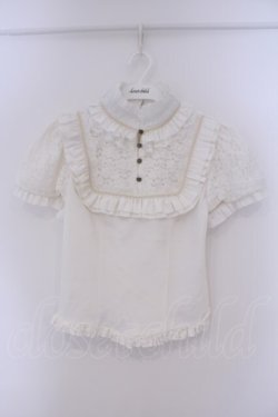 画像1: 星箱Works / ミッドナイトスターブラウス  シロ O-26-02-09-028-0-BL-IG-OS