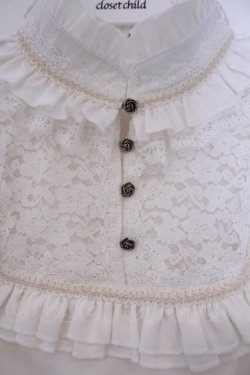 画像2: 星箱Works / ミッドナイトスターブラウス  シロ O-26-02-09-028-0-BL-IG-OS