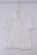 Angelic Pretty / ファンシーフリルブラウス  シロ O-26-02-09-029-AP-BL-OW-OS