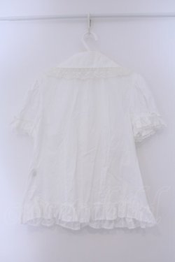 画像4: Angelic Pretty / ファンシーフリルブラウス  シロ O-26-02-09-029-AP-BL-OW-OS
