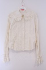 BABY,THE STARS SHINE BRIGHT / ローズレースブラウス  生成り O-26-02-09-031-BA-BL-IG-OS