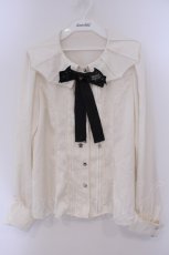 画像1: Angelic Pretty / Angelic Batブラウス  オフ×クロ O-26-02-09-032-AP-BL-IG-OS (1)