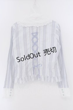 画像4: Angelic Pretty / ストライプレースブラウス  サックス O-26-02-09-036-AP-TO-OW-OS