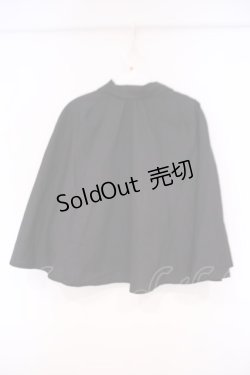 画像2: axes femme / マント風ケープジャケット F クロ O-26-02-09-049-AX-TO-OW-OS