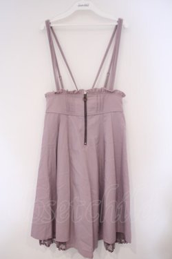 画像1: axes femme / サス付フロントファスナースカート M ピンク O-26-02-09-054-AX-SK-OW-OS