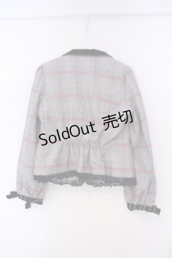 画像3: axes femme POETIQUE / ボリューム袖ジャケット M グレー O-26-02-09-055-AX-JA-OW-OS