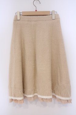 画像2: axes femme POETIQUE / ニットスカート M キナリ O-26-02-09-060-AX-SK-OW-OS