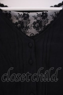 画像2: axes femme / フィッシュテール羽織ワンピース M クロ O-26-02-09-062-AX-TO-OW-OS