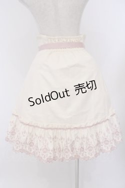 画像4: Innocent World / ロイヤルクラウン刺繍スカート  キナリ×ピンク O-26-02-09-006-IW-SK-OW-OS