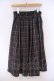 画像2: axes femme / ラッフル×プリーツミディスカート M コン O-26-02-09-071-AX-SK-OW-OS (2)