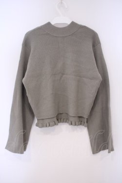 画像3: axes femme / ニットタンク×２WAYカーデ F グリーン O-26-02-09-076-AX-TO-OW-OS