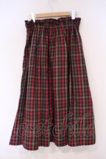 画像2: axes femme / ラッフル×プリーツミディスカート M ブラウン O-26-02-09-078-AX-SK-OW-ZT605 (2)