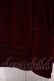 画像3: axes femme kawaii / クラシカルベロアワンピース M ワイン O-26-02-09-010-AX-OP-OW-OS (3)