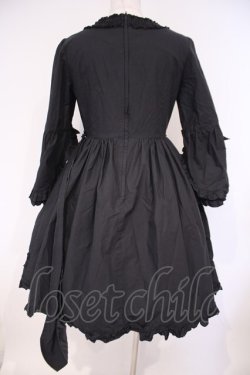 画像6: AND ROMEO / アンティークフリルワンピース  クロ O-26-02-09-015-LO-OP-YM-OS