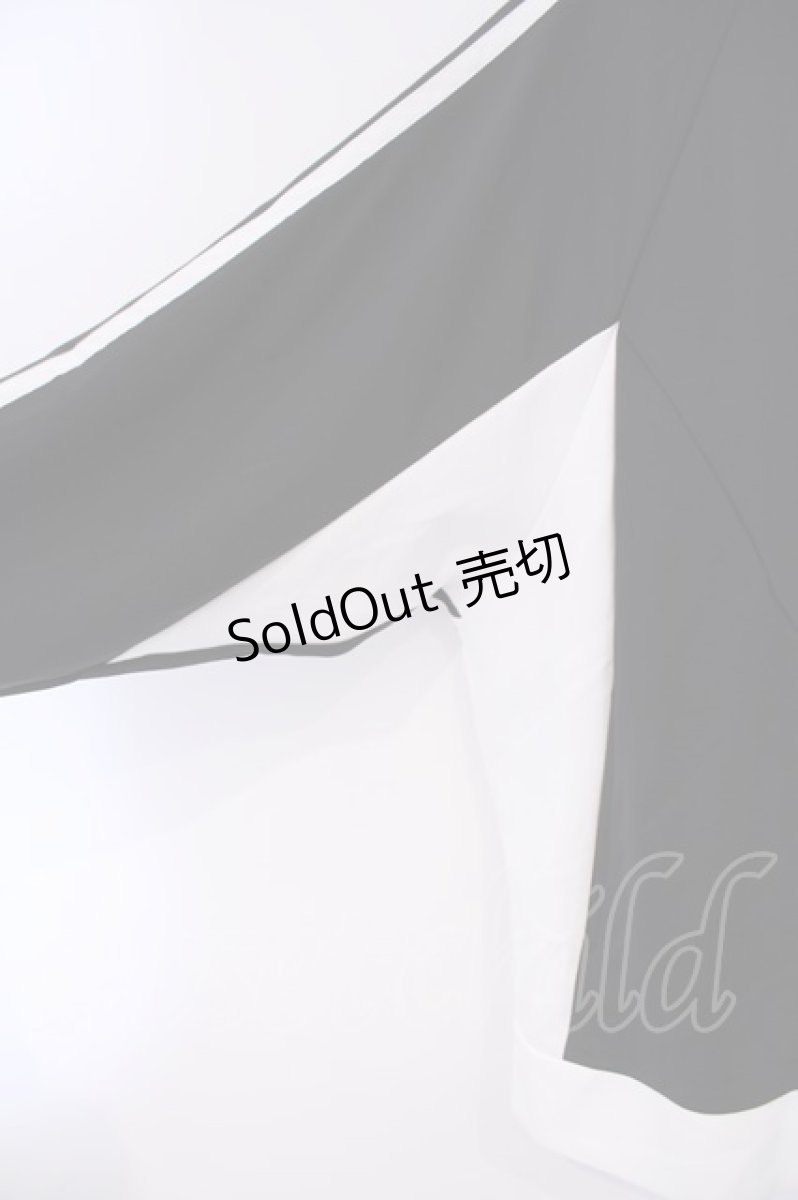 画像3: REFLEM / BIG切替ジャージ/オーバーサイズジャージトップス F ブラック×ホワイト O-26-02-09-023-PU-TO-OW-OS (3)