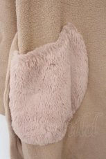 画像2: Franche Lippee / ねこポッケウールロングコート M ベージュ O-26-02-10-004-LO-CO-OW-ZTC004 (2)
