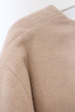 画像3: Franche Lippee / ねこポッケウールロングコート M ベージュ O-26-02-10-004-LO-CO-OW-OS