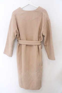 画像4: Franche Lippee / ねこポッケウールロングコート M ベージュ O-26-02-10-004-LO-CO-OW-OS