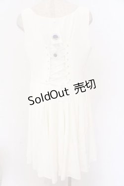 画像3: Hoshibako Works / 星夜の旅　ビスチェスカート M シロ O-26-02-10-042-LO-SK-OW-OS