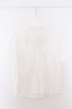 画像3: Ank Rouge / リボン丸衿フリルブラウス M シロ O-26-02-10-046-CA-BL-OW-OS