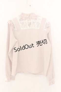 画像4: Dear My Love / ハートベルトチョーカービジューブラウス M ピンク O-26-02-10-048-EL-BL-OW-OS