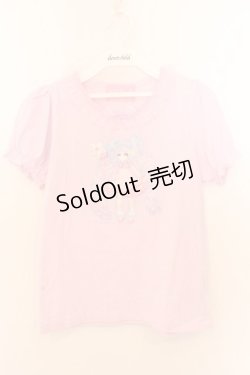 画像1: Nile Perch / Twinkleちゃんptカットソー  ピンク O-26-02-10-052-LO-TO-OW-OS