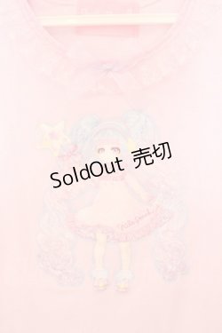 画像2: Nile Perch / Twinkleちゃんptカットソー  ピンク O-26-02-10-052-LO-TO-OW-OS